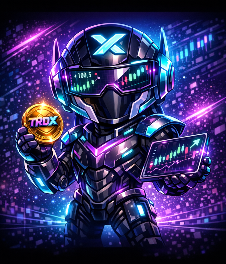 TRDX starter mascot
